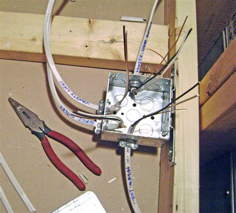 ceiling light junction box three wires|installing junction box in ceiling.